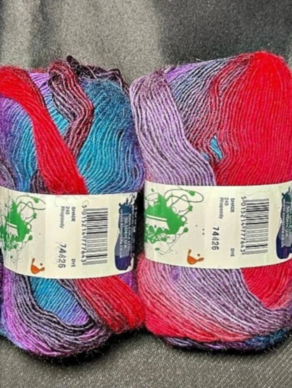 King Cole Riot Double Knitting Multicolor Acrylic Yarn NWT